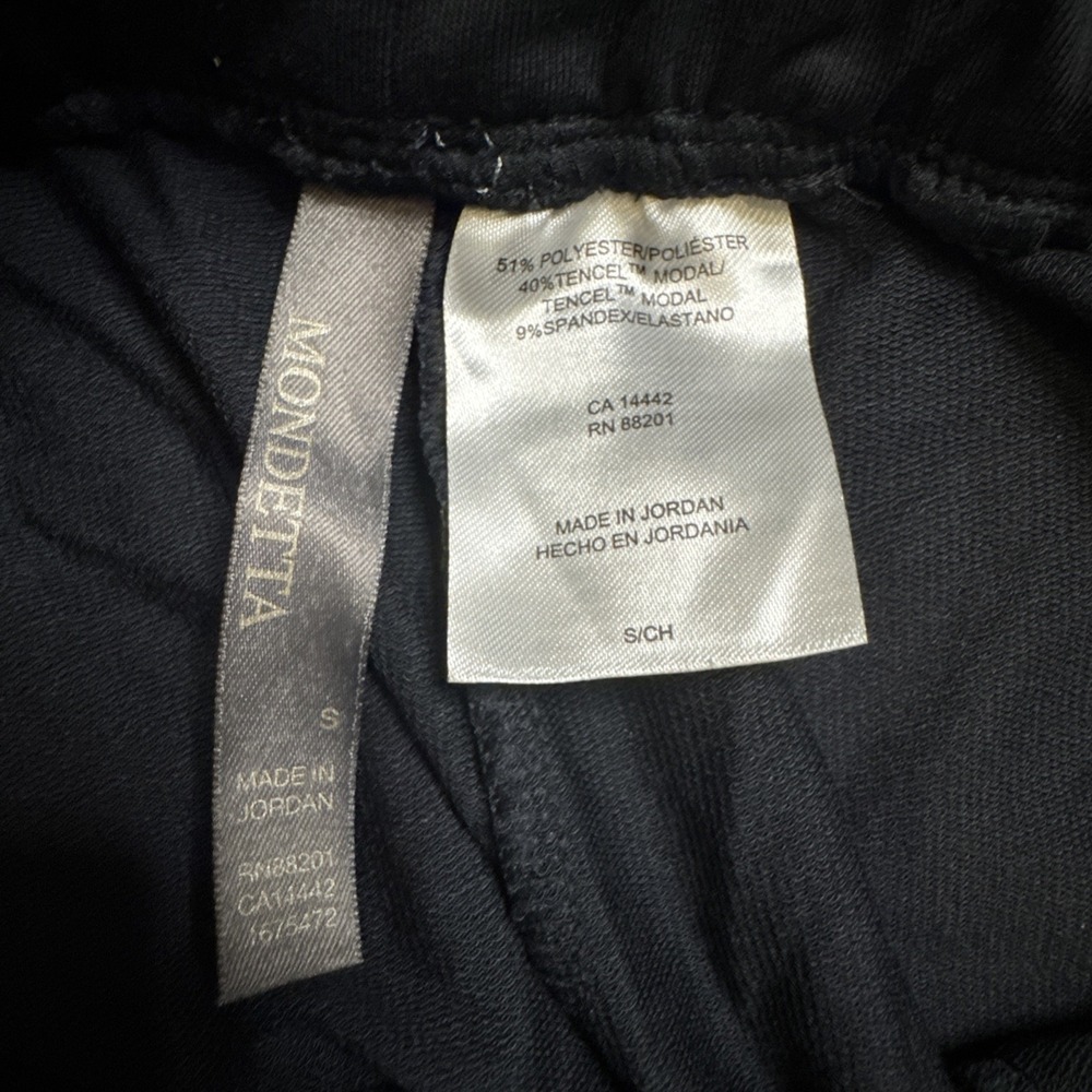 Mondetta Womens High‎ Rise Wide Leg Modal Pant Black Size S NWT 1675472 - Picture 7 of 8